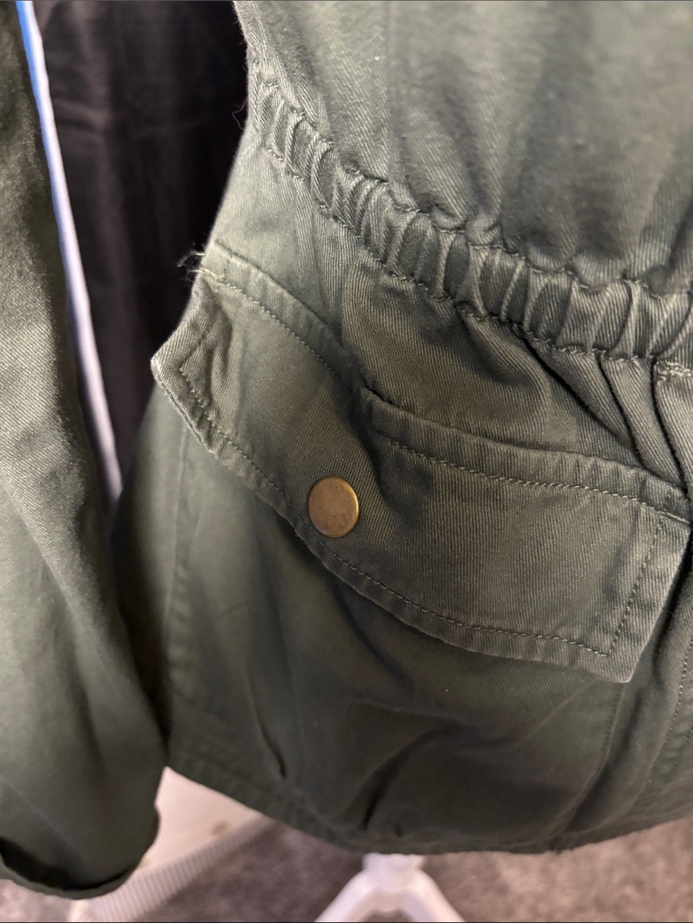 Star Wars Olive Utility Jacket with Patch Accents - Picture 4 of 7